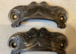 ANTIQUE BIN LATE 19TH CENTURY DRAWER PULL CLEVELAND SCHOOLFURNITURE CO. 