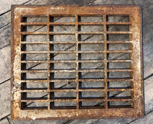 Antique Floor Grate