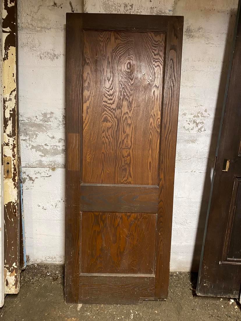 Antique 2 panel swing door