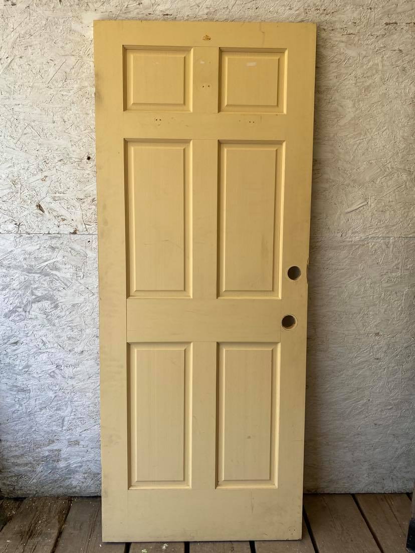 Vintage Style 6 Panel Door