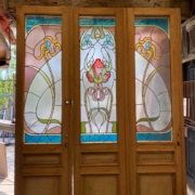 Antique Triptych Doors