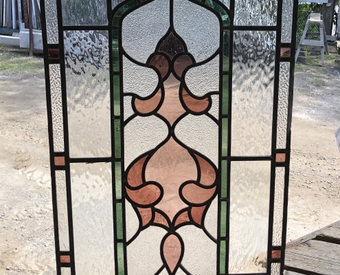 Vintage Stained Glass Window