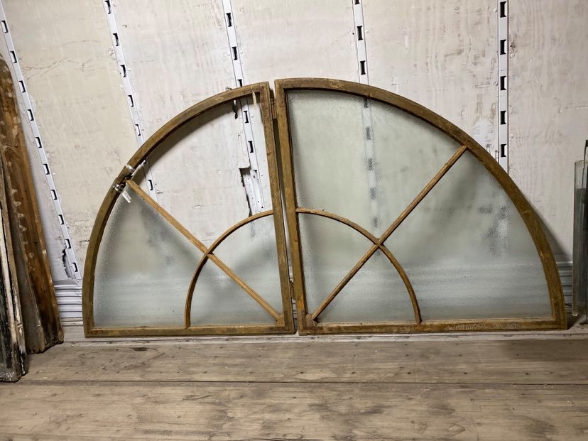 Antique Curved Top Window