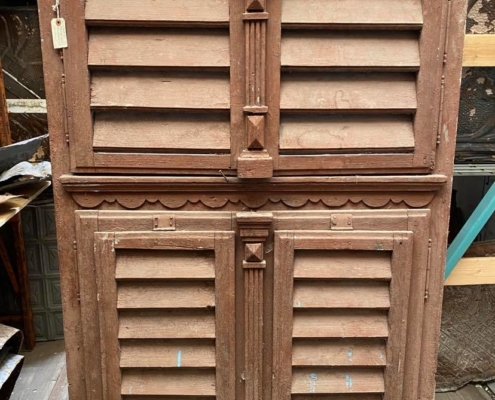 Antique Shuttered Window