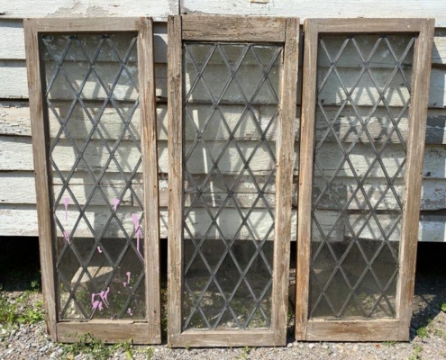 Antique Leaded Glass Windows