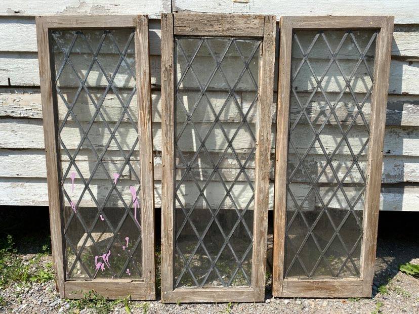Antique Leaded Glass Windows