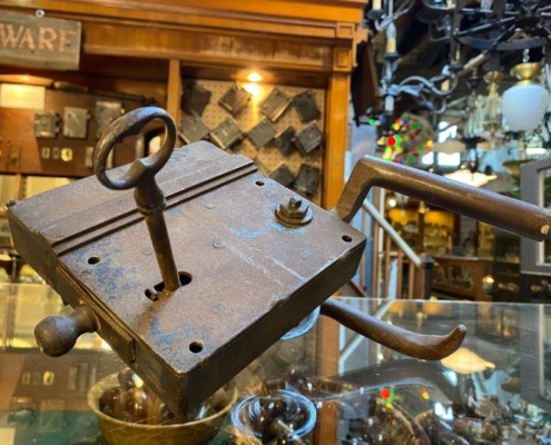 Antique Levered Box Lock