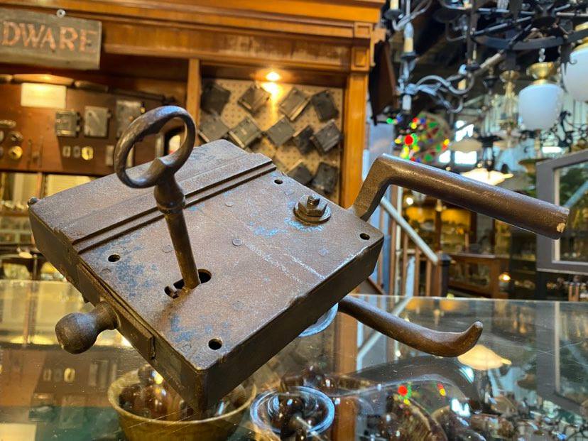 Antique Levered Box Lock