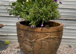 Vintage Style Butterfly Planter