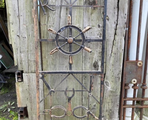 Vintage Folk Art Gate