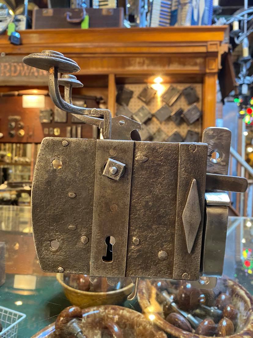 Antique European Elbow Lock