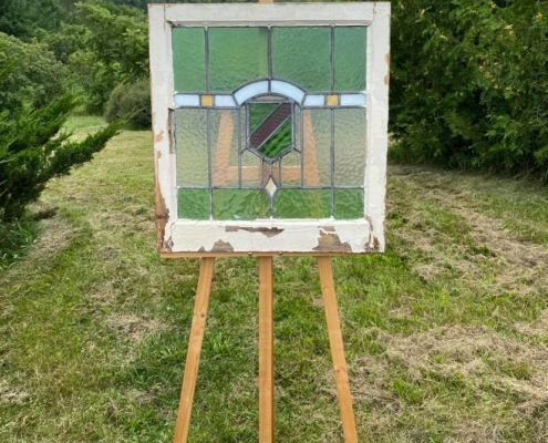 Antique Stained Glass Window