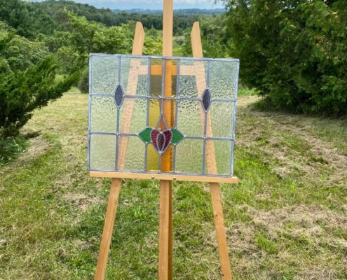 Antique Stained Glass Window