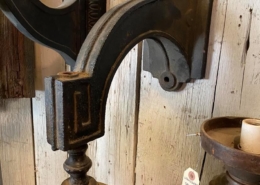 Antique Cast Iron Wall Sconce
