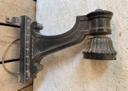 Antique Cast Iron Exterior Wall Sconce