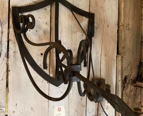 Antique Cast Iron Sign Bracket