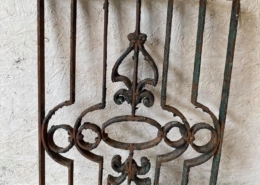 Antique Decorative Wrought Iron Piece