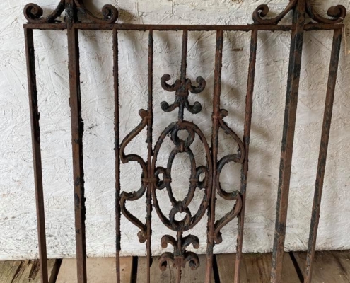 Antique Decorative Wrought Iron Piece