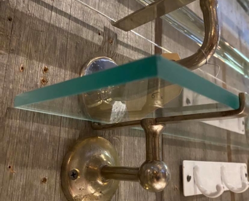 Antique Glass Shelf