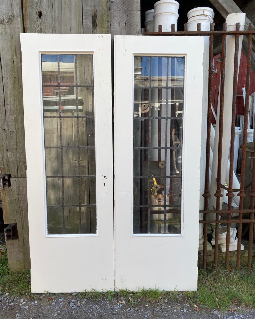 Pair of Antique Glazed Doors
