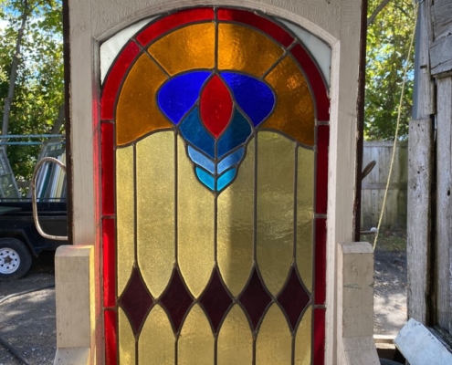 Antique Stained Glass Window