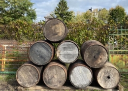 Vintage Wooden Barrels