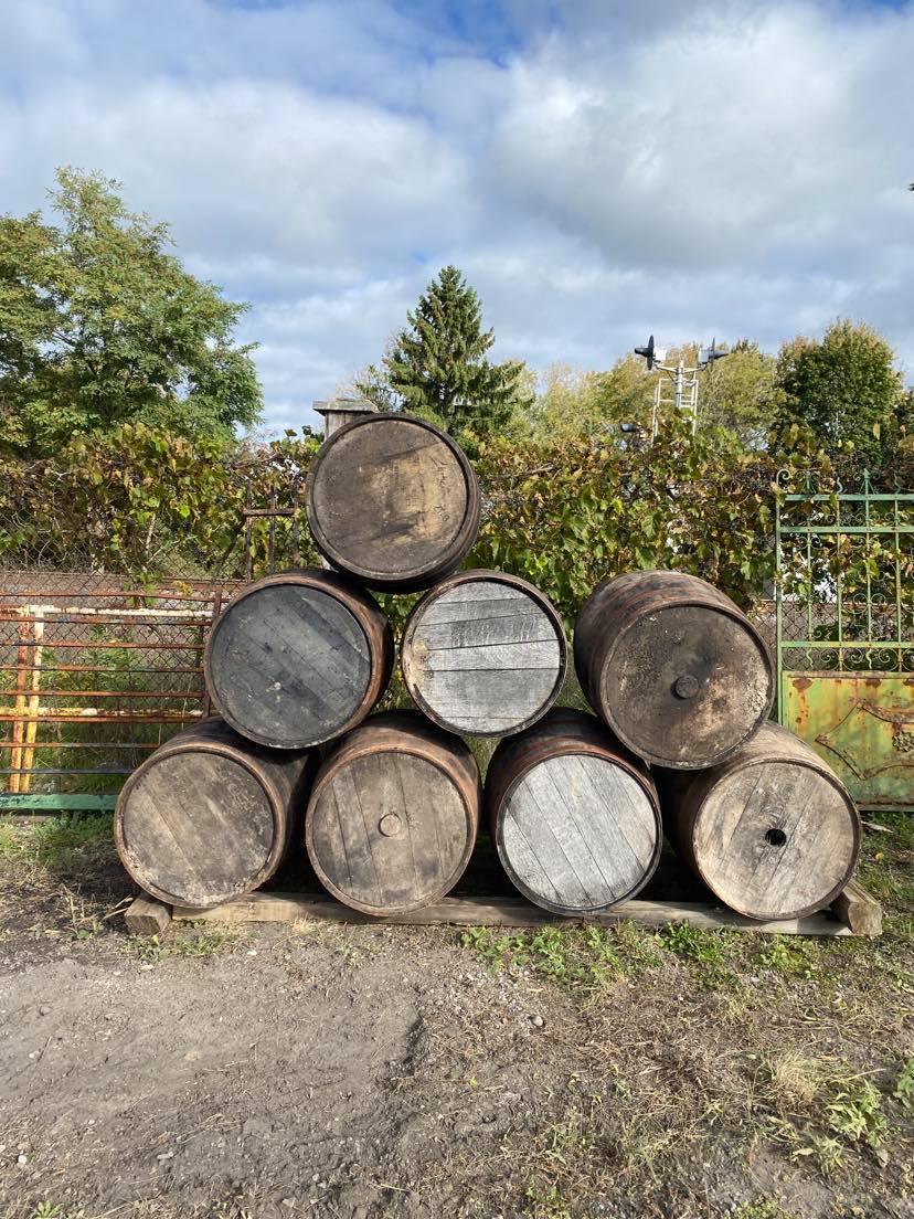 Vintage Wooden Barrels