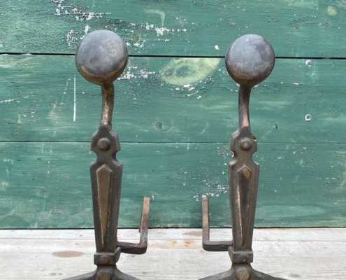 Pair of Antique Andirons