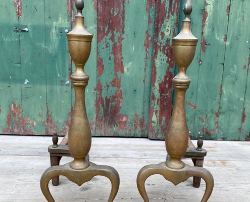 Pair of Antique Andirons