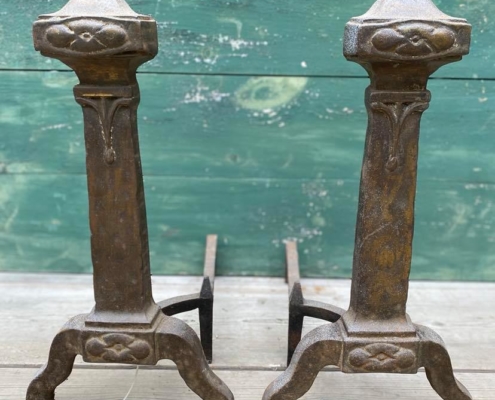 Pair of Antique Andirons