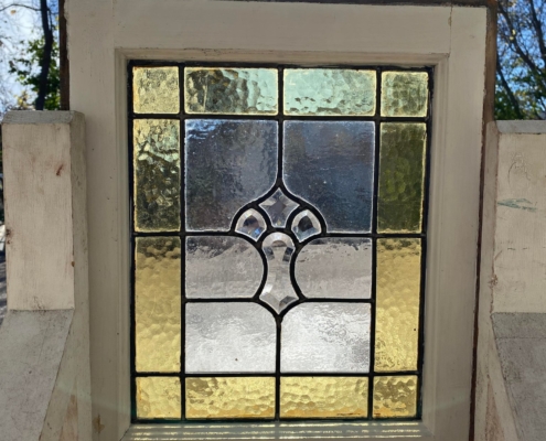 Antique Leaded Glass Window