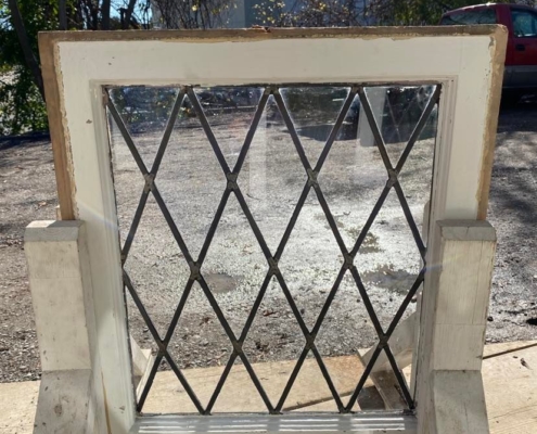 Antique Leaded Glass Window