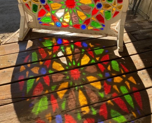 Antique Stained Glass Window