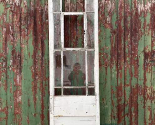 Antique Glazed Door