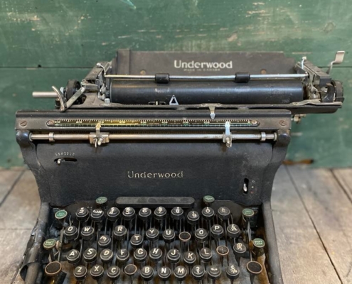 Antique Underwood Typewriter