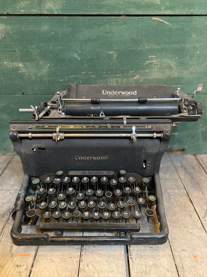 Antique Underwood Typewriter