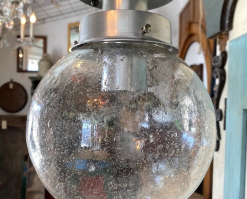 MCM Seed Glass Globe Fixture