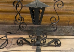 IC0870 - Large Antique Victorian Brass Sconce - Legacy Vintage