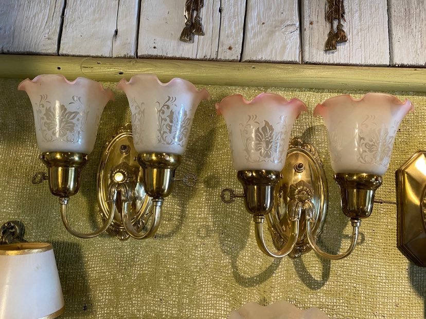Victorian Double Arm Sconce