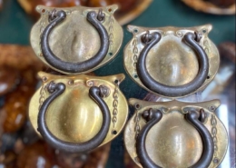 Brass Antique Drawer Pulls for sale