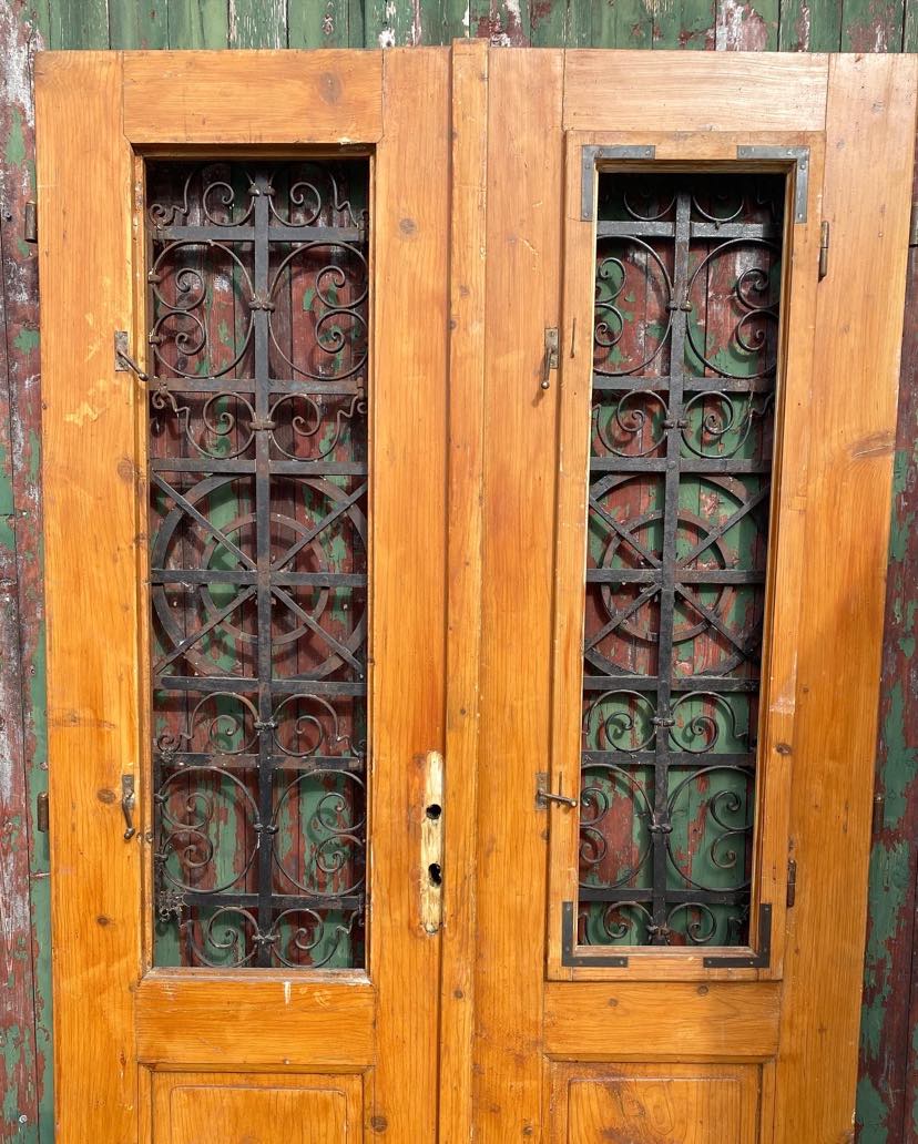 Pair Of Glazed Double Doors