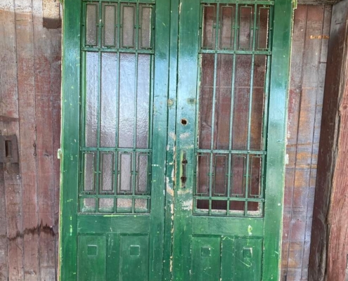 Pair of Antique Glazed Doors