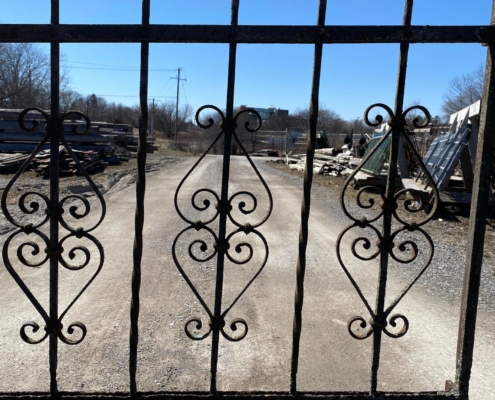 Antique Wrought Iron Gates