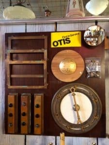 Otis elevator hardware set