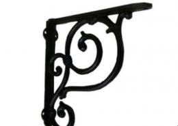 Reproduction Cast Iron Scroll Brackets