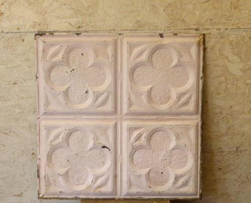 Antique 2×2 tin ceiling tiles