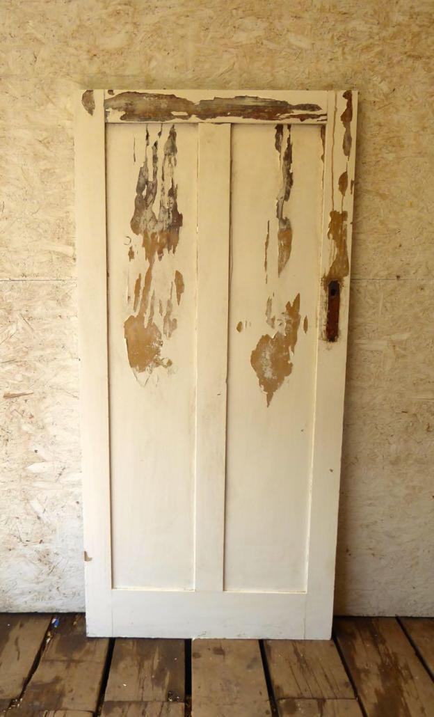 Two panel antique door