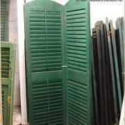 Antique curved top shutters