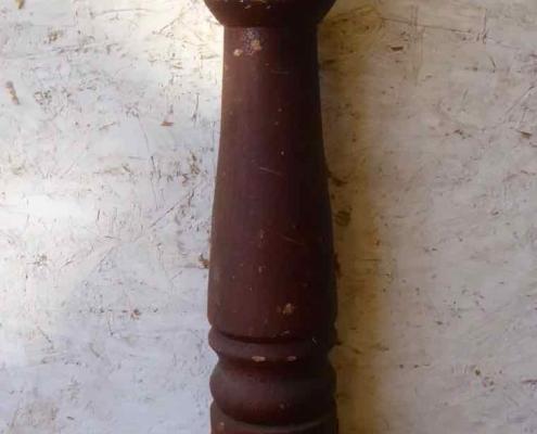 Antique wood newel post.