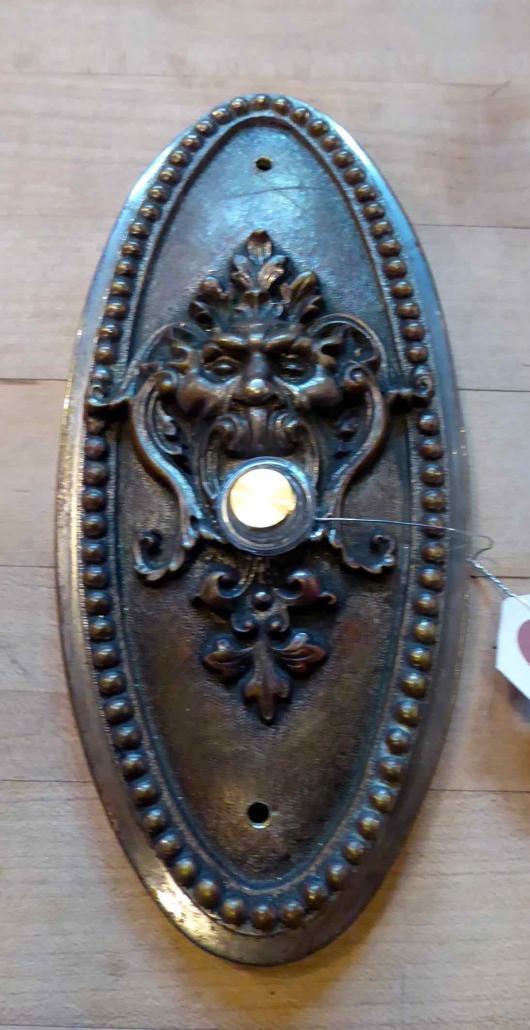 Extra Rare Antique Figural Bronze Coat Hook - Antique Door Hardware